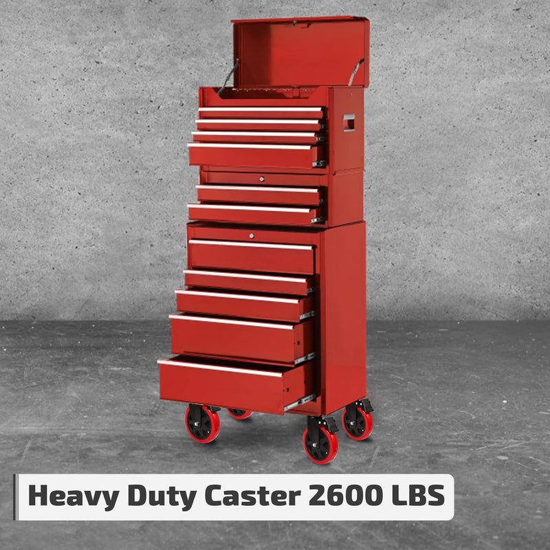 Nefish 6 Inch Heavy Duty Caster Wheels, Industrial Casters Set of 4, Locking Industrial Swivel Top Plate Casters 2600 Lbs, 360 Degree Industrial Grade Casters for Industrial, Furniture, Equipment - Image 3